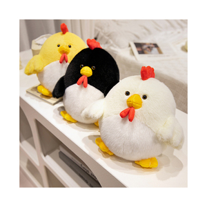 Venta al por mayor de pollo muñeco de peluche personalizado juguetes niños gallina animal de peluche de juguete para regalos - Product Image 1