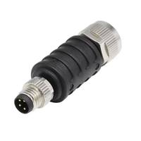 IP68 방수 해양 커넥터 NMEA 2000 변환기 M8 4핀 수 플러그 - M12 커넥터 5핀 암 플러그 NMEA 2000 커넥터