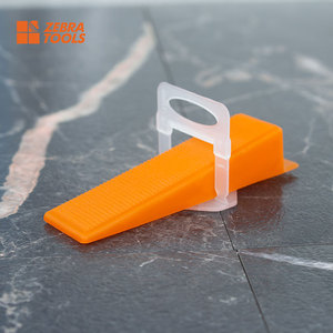Système <span class=keywords><strong>de</strong></span> nivellement <span class=keywords><strong>de</strong></span> carreaux parfait : clip-entretoise en coin <span class=keywords><strong>de</strong></span> 1 mm pour pose <span class=keywords><strong>de</strong></span> carreaux <span class=keywords><strong>de</strong></span> sol et muraux en porcelaine émaillée sans décalage - Product Image 2