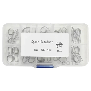 Bandeaux de Maintien d'Espace <span class=keywords><strong>Dentaire</strong></span> Manuels Préformés <span class=keywords><strong>pour</strong></span> Molaires (32-41) – Boîte de 40 Pièces – <span class=keywords><strong>Appareil</strong></span> Orthodontique Clinique - Product Image 2