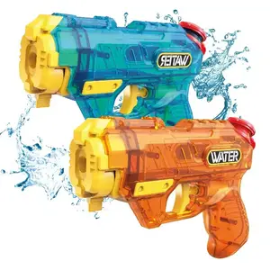 Mini su tabancası çocuk oyuncakları çocuk uzun menzilli su tabancası yaz plaj oyuncakları