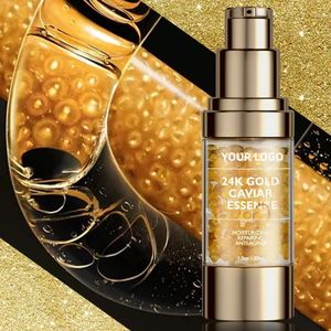 Sérum Visage Luxueux et Hydratant à l'Essence de <span class=keywords><strong>Caviar</strong></span> et Or 24K Marque Blanche 30ml - Pour une Peau Éclatante et Revitalisée - Product Image 3