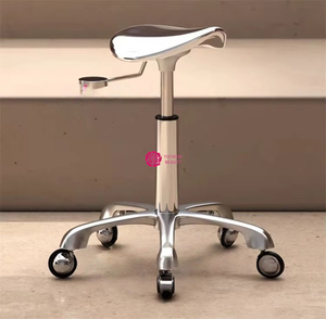 Yicheng Beauty ajustable Barbero silla rodante <span class=keywords><strong>corte</strong></span> <span class=keywords><strong>de</strong></span> <span class=keywords><strong>pelo</strong></span> salón maestro taburetes pedicura técnico taburete <span class=keywords><strong>a</strong></span> <span class=keywords><strong>precio</strong></span> <span class=keywords><strong>de</strong></span> fábrica - Product Image 4