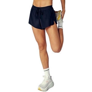 Shorts de course légers et imperméables pour femmes, avec logo personnalisé, fabrication OEM <span class=keywords><strong>en</strong></span> gros, faible MOQ, taille élastique, pour l'été - Product Image 6