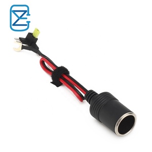 Chất lượng cao SPT-2 18AWG cổng xe Adapter 12V ổ cắm USB sạc điện Thuốc lá nhẹ hơn mở rộng làm bằng nhựa bền - Product Image 2