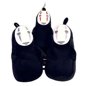 ตุ๊กตาจี้ห้อยคอ 3 แบบ ขนาด 35 ซม. ตุ๊กตาสัตว์การ์ตูน Spirited Away ตุ๊กตาผ้าพลัฌอนิเมะคนไร้หน้า พวงกุญแจ - Product Image 3