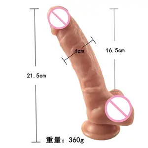 Herbert grande silicone líquido feminino simulado vibrador pênis JJ masturbação vara adulto brinquedos sexuais para mulheres galo sextoys vibrador