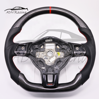Für VW Golf 6 MK6 GTI R Scirocco Polo Carbon-Faser Lenkrad 2008-2014
