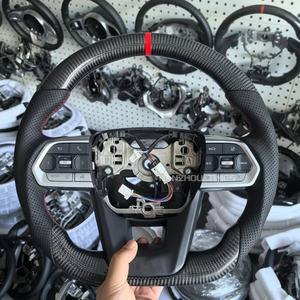 Volant de direction en fibre de carbone personnalisé pour <span class=keywords><strong>Toyota</strong></span> Hilux supra Mk5 corolla camry Xse Land Cruiser Fortuner Gt86 Lc300 Fj Cruiser <span class=keywords><strong>Gr</strong></span> <span class=keywords><strong>Sport</strong></span> - Product Image 2