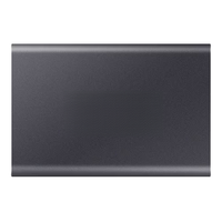 قرص صلب خارجي محمول T7 بسعة 1 تيرابايت، USB 3.2 الجيل الثاني، لون رمادي، جديد للابتوب MU PC1T0T AM