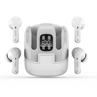 Audífonos Inalámbricos TWS DX-16 Doble Bluetooth con Cancelación de Ruido Impermeables para Deportes y Parejas con Diseño Manos Libres