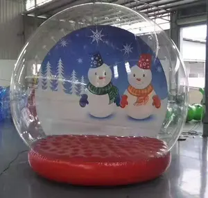 חג מולד מתנפחים כדור שלג גדול מתנפחים אוהל שלג גדול מתנפחים אוהל משחקים