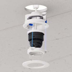 ยูบิควิติ UACC-G5-Dome-Ultra-FM-W ขายึดติดเพดานสำหรับ G5 Dome Ultra, แบบฝัง, สีขาว, UBNT W1278 - Product Image 3