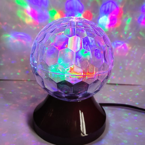 Bola de Discoteca LED Giratoria para Fiestas de Cumpleaños, KTV, Navidad y Bodas, Precio de Fábrica - Product Image 6