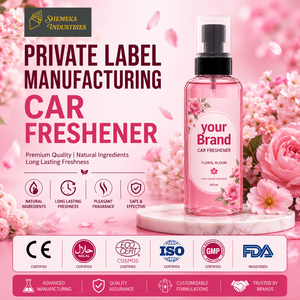 Désodorisant automobile sans gaz personnalisé en spray 100ml 250ml 500ml Fabricant de brumes parfumées pour véhicules Marque privée Bouteille personnalisée - Product Image 1
