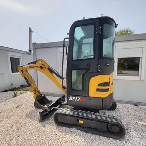 Miniexcavadora Shantui SE17 de 1.7 toneladas, de alta rentabilidad y bajo costo, excavadora hidráulica para proyectos de paisajismo y excavación. - Product Image 5