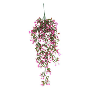 Guirlande de fleurs artificielles violettes Tainen pour décoration de panier suspendu, pour la maison, les mariages et l'extérieur - Product Image 5