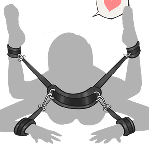 Kit de bondage pour <span class=keywords><strong>lit</strong></span> Bdsm, ensemble de sangles, attaches sexuelles pour les chevilles, les poignets, menottes pour adultes, chambre à coucher - Product Image 1