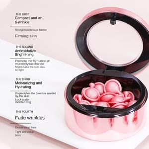 Suero Facial Orgánico <span class=keywords><strong>de</strong></span> Alta Gama Antiarrugas y Reafirmante con Cápsulas Vegetales para el Cuidado Facial - Product Image 2