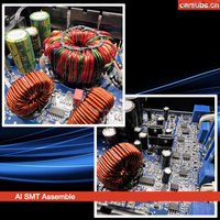 Amplificateur de voiture brésilien pleine gamme RMS 500W 4 canaux pour subwoofer, haut-parleur, médium et basse, 4000W, classe D