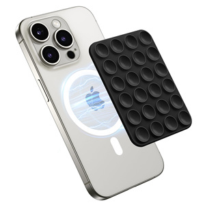Support magnétique pour téléphone portable avec logo imprimé sur mesure, adhésif antidérapant en silicone, ventouse pour maintien du téléphone portable - Product Image 2