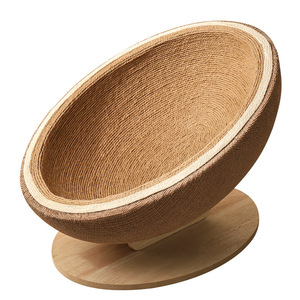 Tiragraffi per Gatti a Forma di Uovo Traspirante e Letto per Gatti Combinati per Uso Interno Vendita all'Ingrosso - Product Image 6