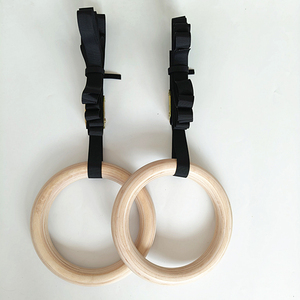 Bellter Universal <strong>Gymnastic</strong> Rings <strong>for</strong> <strong>Kids</strong> Adjustable Suspension Trainer with Nylon Strap <strong>for</strong> Fitness Training in Gymnasiums - Product Image 2