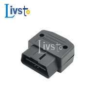 OBD2 16-Pin Buchse Schwarz mit Gehäuse