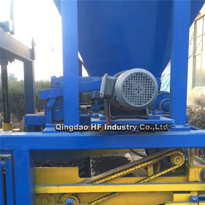 Qingdao Techman QT4-16 automatique hydraulique sable ciment brique bloc faisant la machine outils <span class=keywords><strong>de</strong></span> construction et équipements machines - Product Image 5