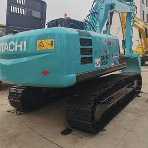 รถขุดฮิตาชิ ZAXIS 200 มือสอง ขนาด 20 ตัน ระบบไฮดรอลิก พร้อมใบรับรอง CE เครื่องยนต์อีซูซุแท้ ใช้งานน้อย - Product Image 4