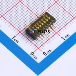 DSP-DSHP08TSGET DIP Switch SMD-16P,11.7x5.4mm Switch ( Number of Switch Sections: 8 )( Lead Spacing: 1.27mm ) - Product Image 1