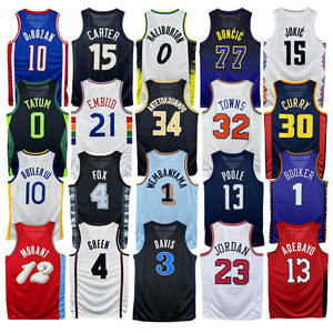 Maillot de basketball de haute qualité en gros – Giannis Antetokounmpo 34, <span class=keywords><strong>Stephen</strong></span> Curry 30 – Logo imprimé à chaud – Short professionnel pour la gym - Product Image 6