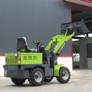 รถตักดินไฟฟ้าขนาดเล็ก500กก. แบบล้อไฮดรอลิกเต็มรูปแบบใช้งานได้ - Product Image 3