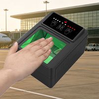 Escáner de Huellas Dactilares Biométrico Portátil, Resistente al Agua, con USB, Modelo 442, para Programas de Identificación Nacional
