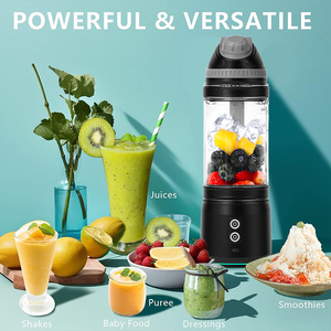 240W Elektrische 700ML RVS Outdoor Auto USB Oplaadbare Sport Eiwit <span class=keywords><strong>Shaker</strong></span> Smoothie Fruitpers Draagbare <span class=keywords><strong>Blender</strong></span> - Product Image 4