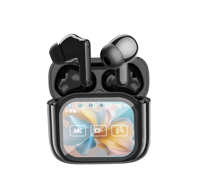 JM19 Real Active Noise Reduction TWS in Ear Stereo Sound ANC Headphones Hifi Sound Screen Control Wireless Earbuds Earphone