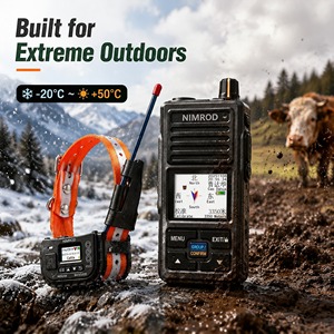 Radio bidirectionnelle <span class=keywords><strong>longue</strong></span> <span class=keywords><strong>portée</strong></span> pour équipe de <span class=keywords><strong>chasse</strong></span> avec collier GPS double pour les missions de <span class=keywords><strong>chasse</strong></span> en extérieur et en cross-country - Product Image 6