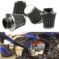 Nouveaux filtres à air en plastique de style champignon à haut débit en gros, 35 mm, 42 mm, 50 mm, 55 mm, colorés pour la modification de moto