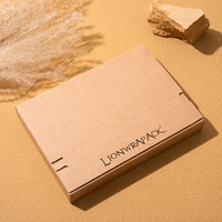 Boîte à rabat personnalisée, écologique et recyclable |   Boîte cadeau magnétique moderne pour parfum, gaufrage 2 mm pour échantillons de luxe et kits de voyage