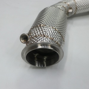 Tubo de Escape para BMW F80 M3 F82 M4 F87 M2C S55 3.0T con Protector Térmico - Product Image 6