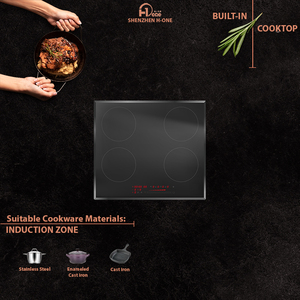 Bộ Biến Tần Nửa Cầu Bốn Đầu Đốt Bếp Cảm Ứng Tích Hợp Bếp Cảm Ứng Có Khóa Trẻ Em - Product Image 4