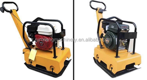 Placa compactadora de gasolina de empuje manual de alta calidad, compactador de placa de doble vía con reposabrazos suave para construcción - Product Image 3