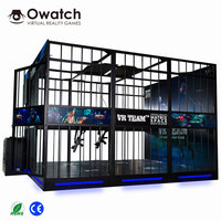 Machine de jeux vidéo professionnelle 9d Vr, mise à niveau, 4 joueurs, tir interactif