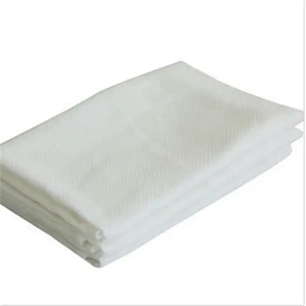 Watte Polsters toff Polyester Vliesstoff Weiße Farbe YARN DYED Plain