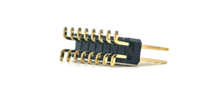 <b>2</b>.54mm Pitch DIN Brass Nylon <b>Pin</b> Header <b>Connector</b> Dual Rows SMT SQ0.64mm H2.5mm <b>2</b>*8P PCB - Product Image 4