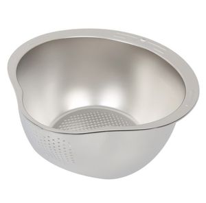 4-इन-1 स्टेनलेस स्टील धातु रसोई सिंक सहायक-सब्जी की टोकरी छोटे कोंडर चावल वॉशर स्ट्रॉनर - Product Image 5