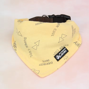 Kingtale مخصص يدوي الصنع باندانا كلب منديل جرو قطني قابل للتنفس مع أطواق حيوانات أليفة حديثة بنمط صلب - Product Image 6