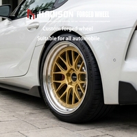 Jantes en alliage forgées sur mesure en 2 parties, 19 et 20 pouces, 5x114.3, pour Nissan GT-R Toyota Supra