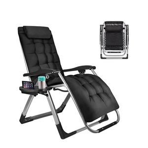Mobilier d'extérieur Chaise <span class=keywords><strong>Zero</strong></span> Gravity Chair Pliable Outdoor Recliner Lounge Chairs Coussin détachable - Product Image 1