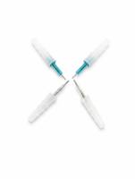 Aiguille de distribution avec adaptateur Luer vers tuyau barbelé, pointe biseautée en acier inoxydable, pour connexion de tubes en silicone, distributeur de colle liquide